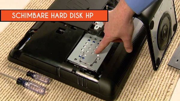 upgrade HDD all in one hp