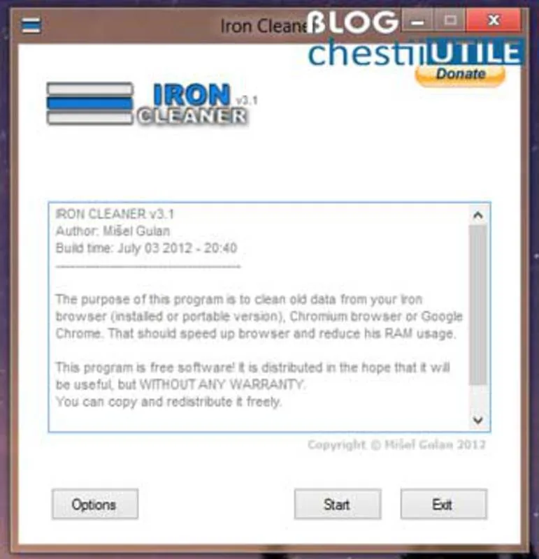 fa google chrome mai rapid cu ironcleaner