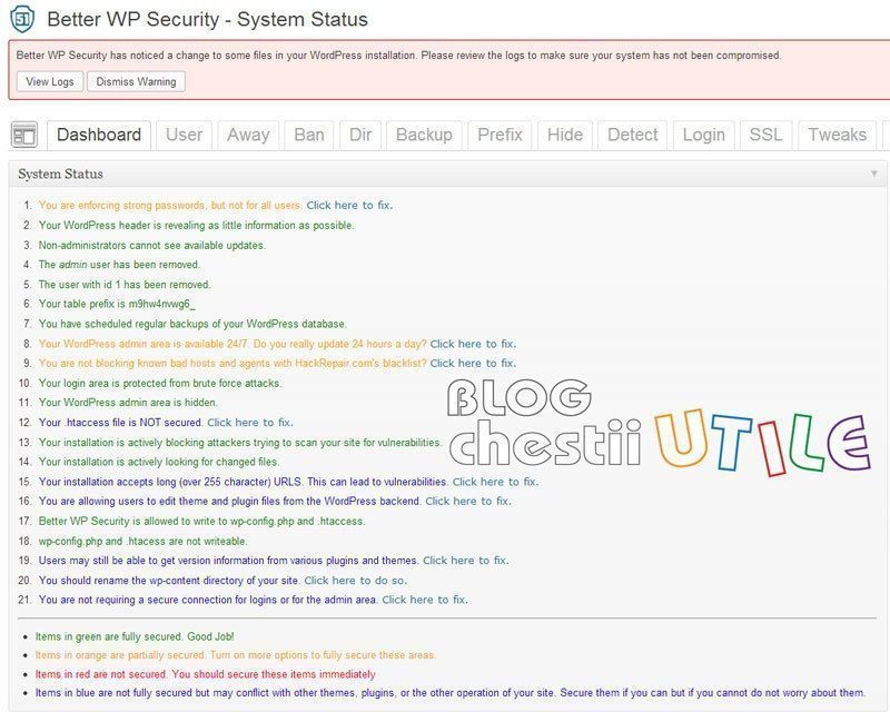 wp security best plugin securitate