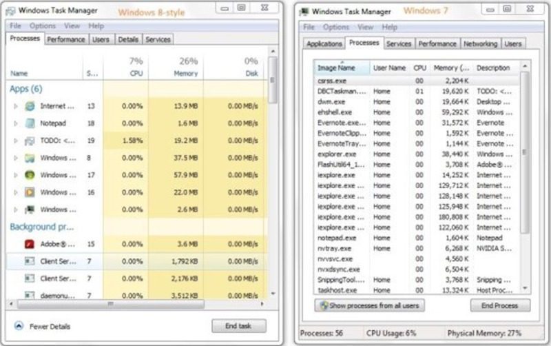 windows 7 versus windows 8,task manager