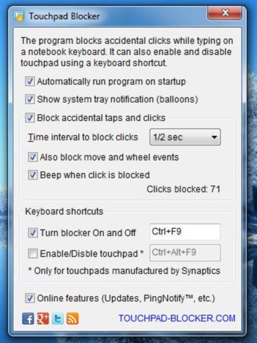 poza touchpad setari