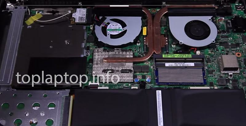 laptop asus interior