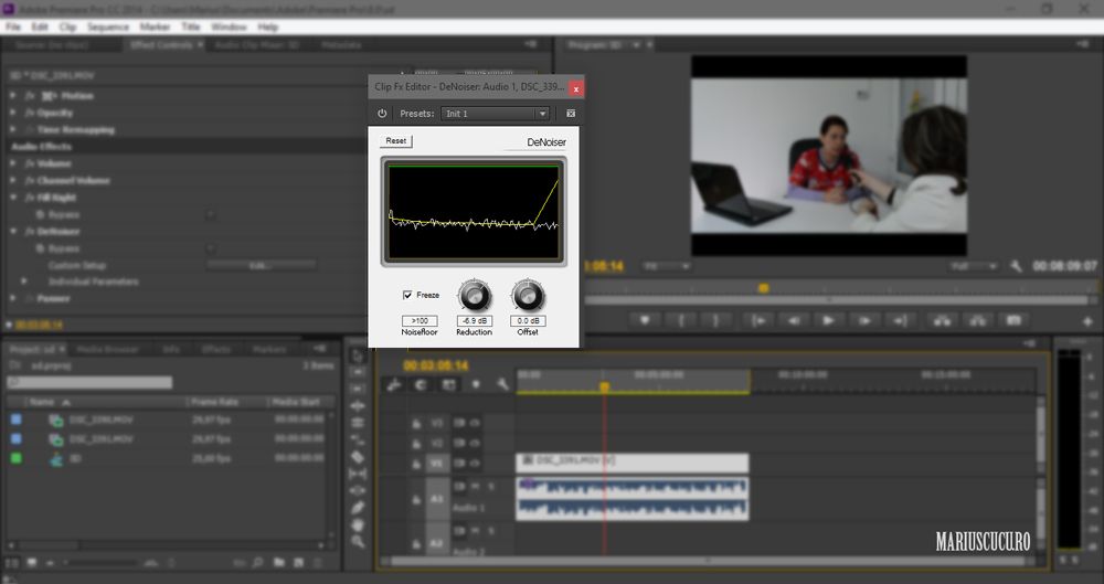 premiere pro denoise