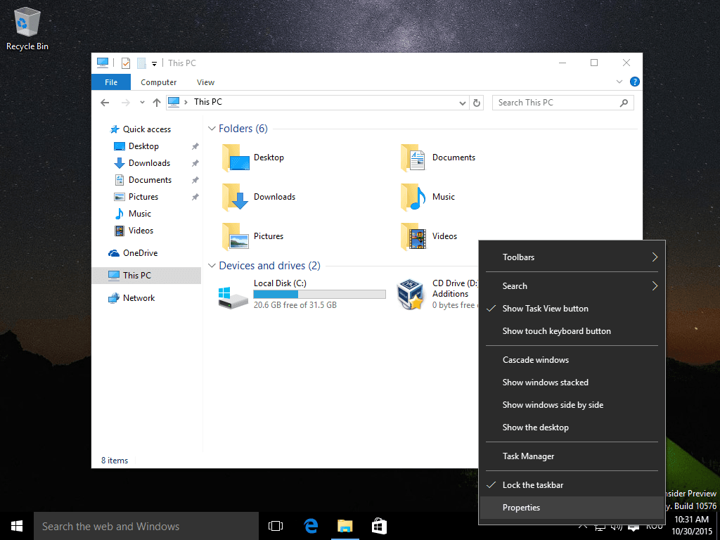 windows-10-taskbar