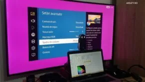 Meniu calibrare CMS samsung
