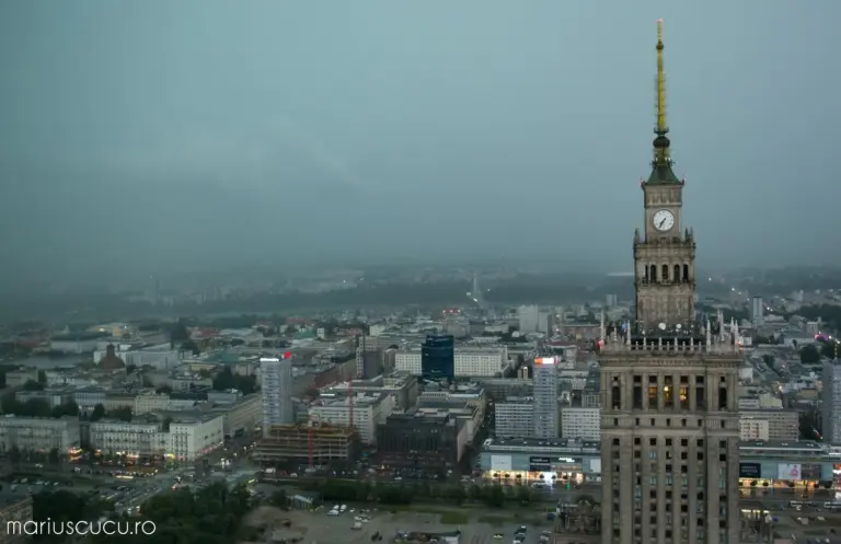 varsovia vazuta de sus