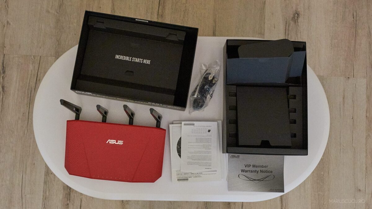 asus manuale router