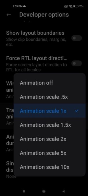 dezactivare animatii android 1 scaled