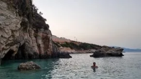 baie xigia grecia