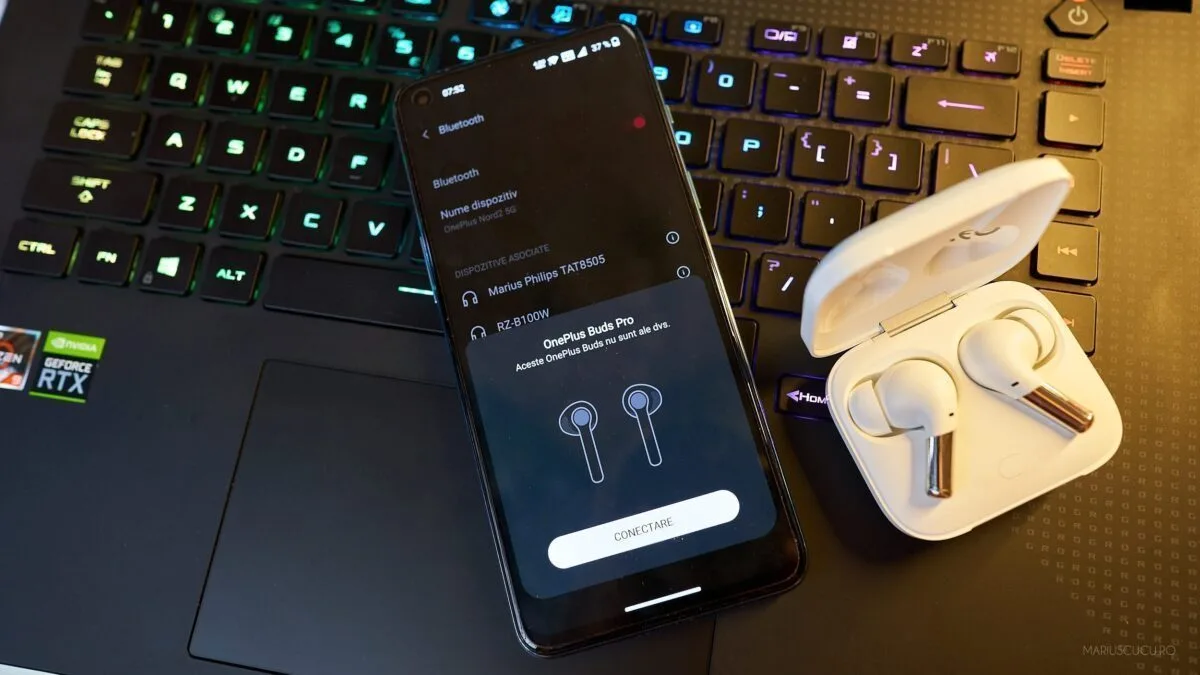 conectare oneplus buds pro