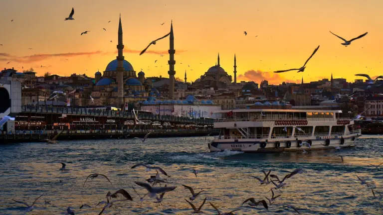 poza apus istanbul