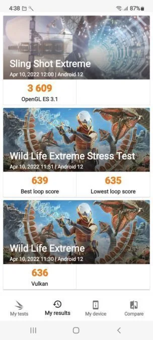 a53 samsung 3DMark