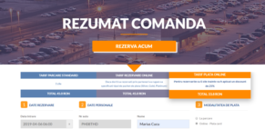 rezervare parcare otopeni privata