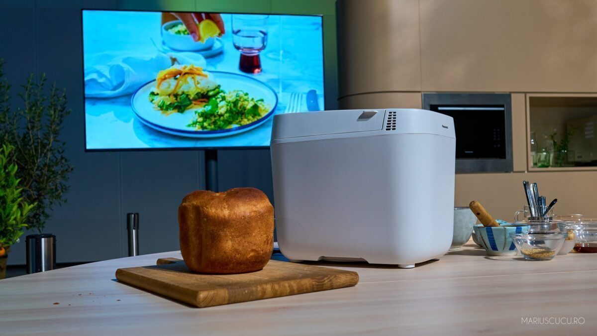 masina de facut paine televizor