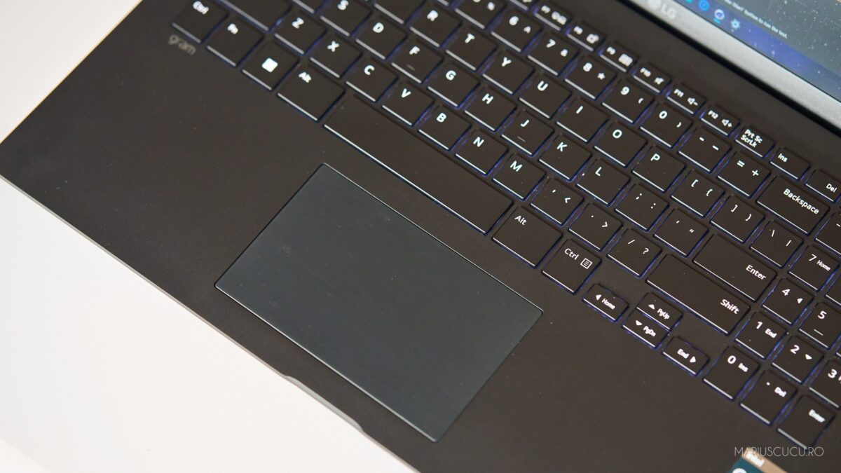 tastatura touchpad gram