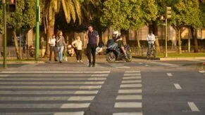 trecere de pietoni spania