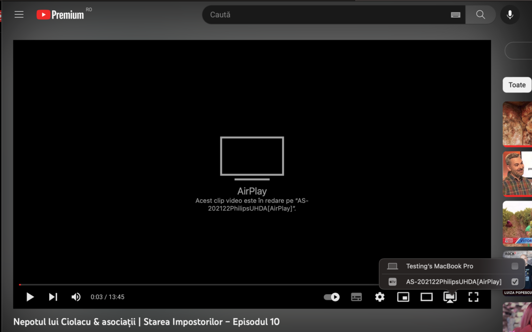 captura youtube philips macbook pro