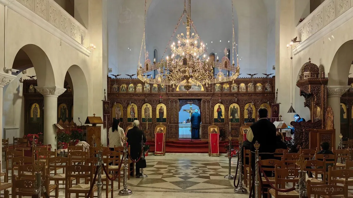 interior biserica berat