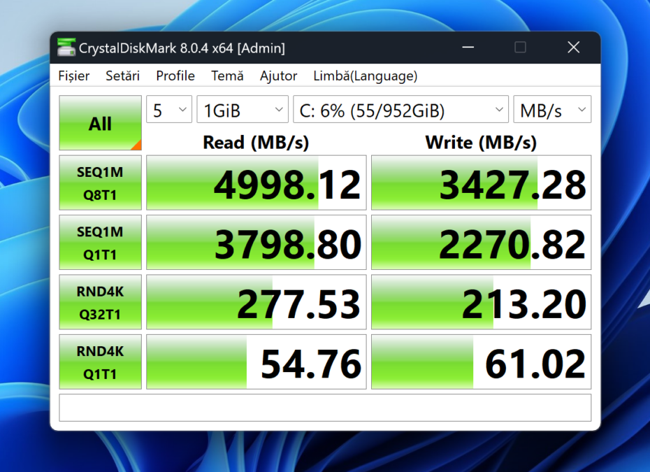 test ssd asus