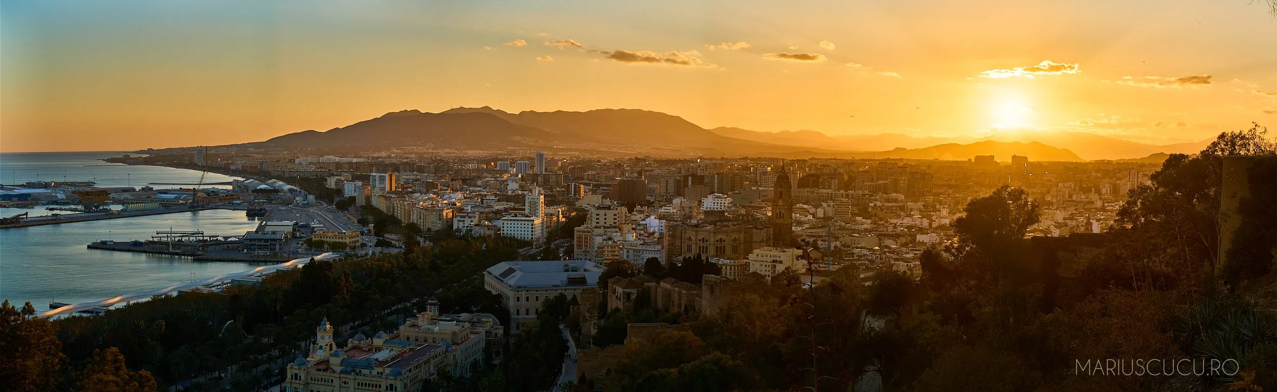 panorama malaga