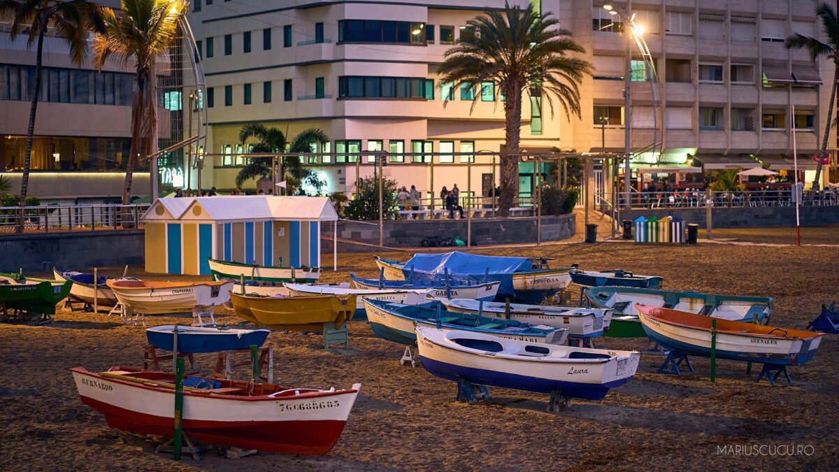 barci plaja grna canaria