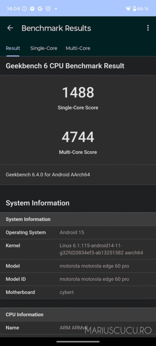 geekbench 6
