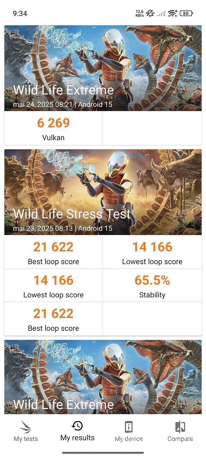 teste sintetice xiaomi