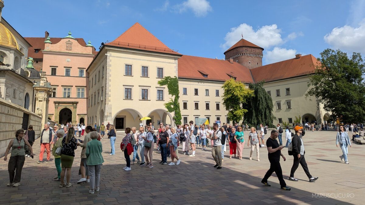 turisti castel cracovia