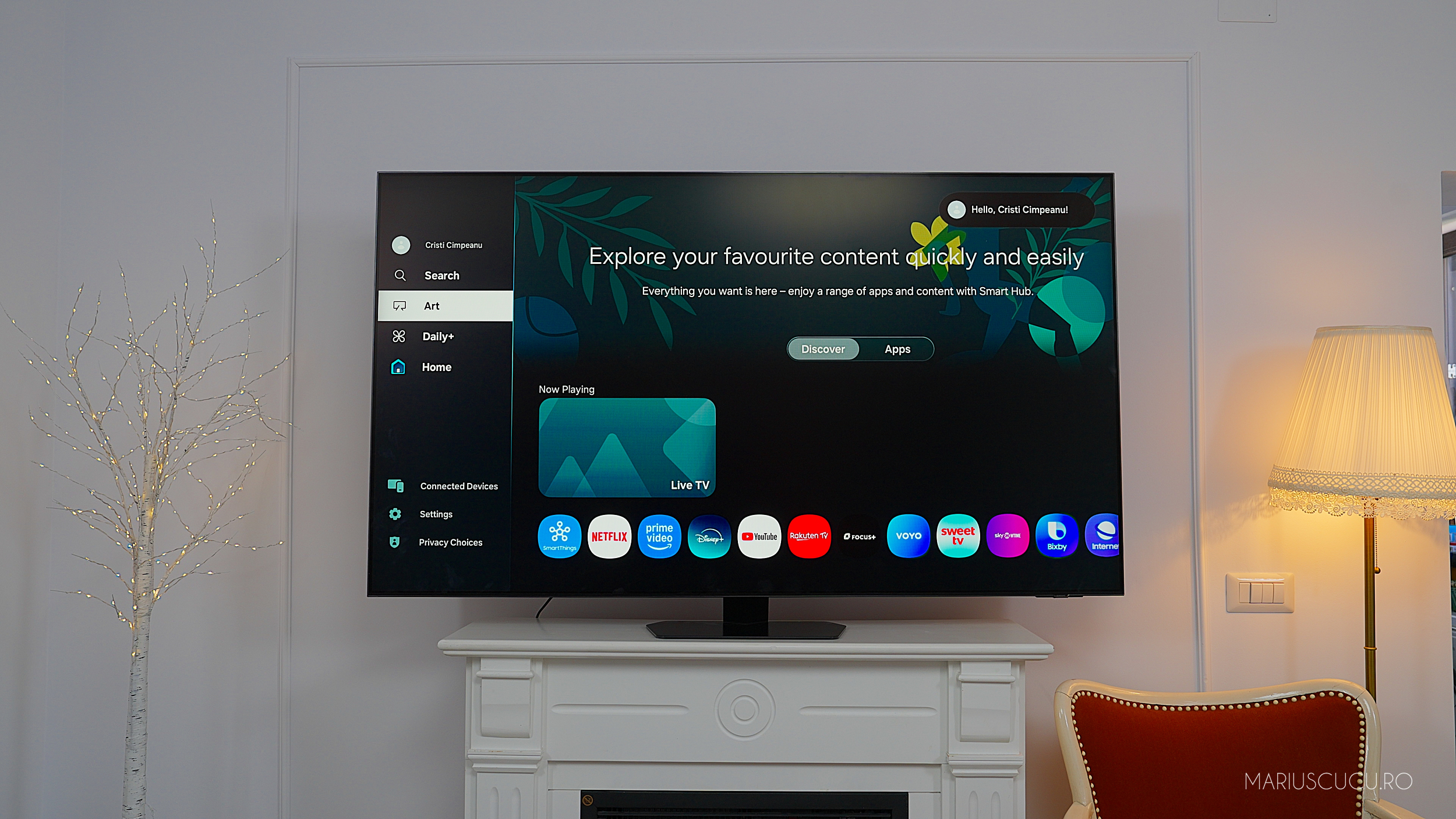 samsung perete sistem operare