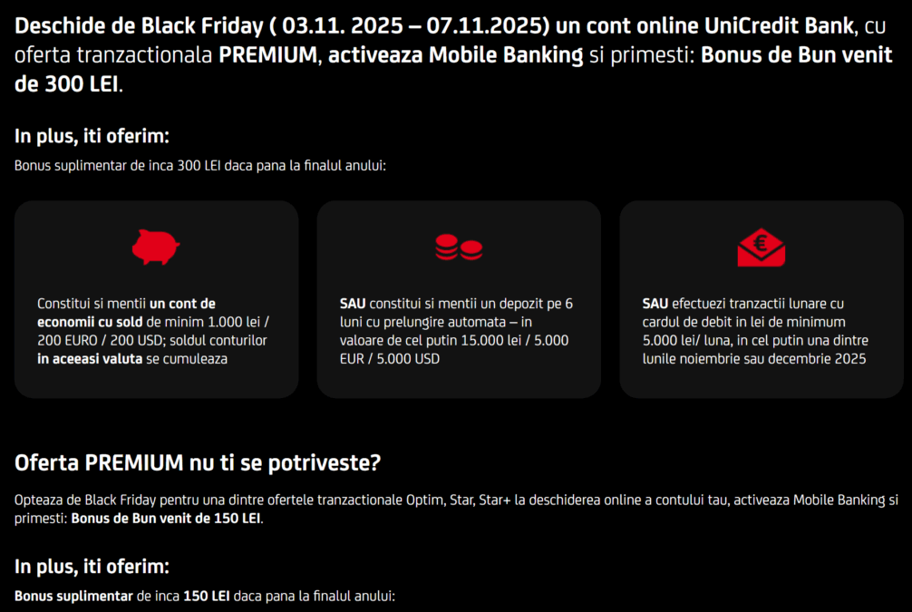 unicredit persoane fizice