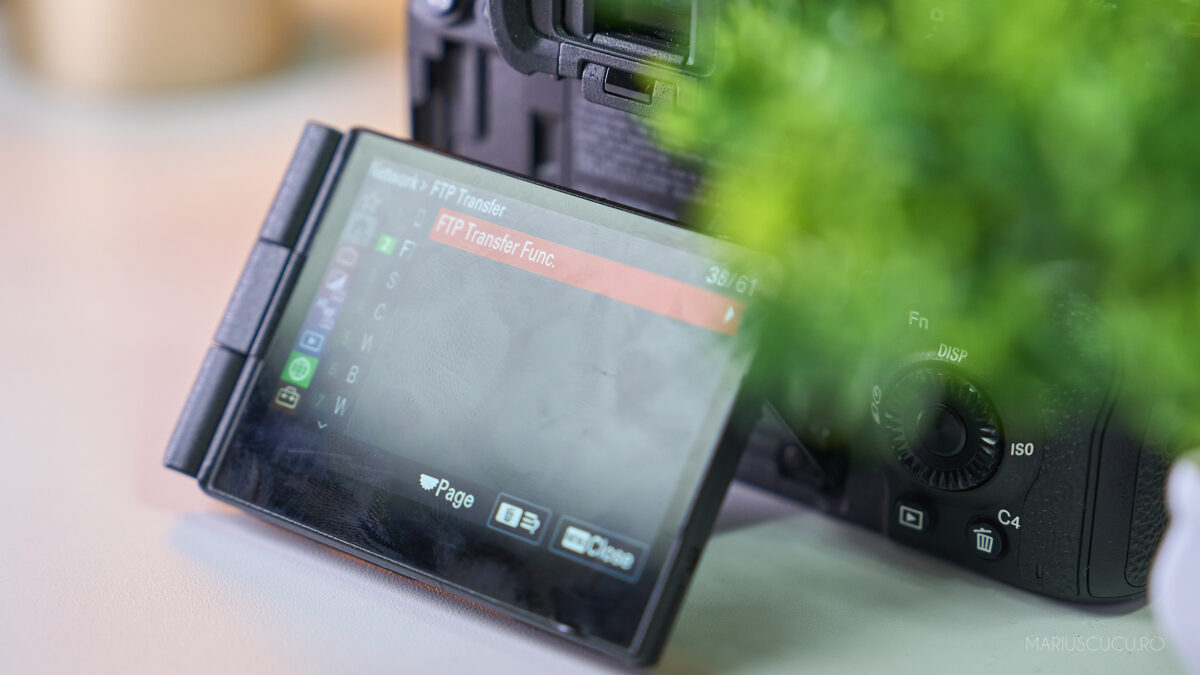 functii ftp ecran sony