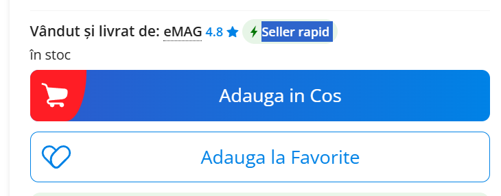 vanzator rapid emag