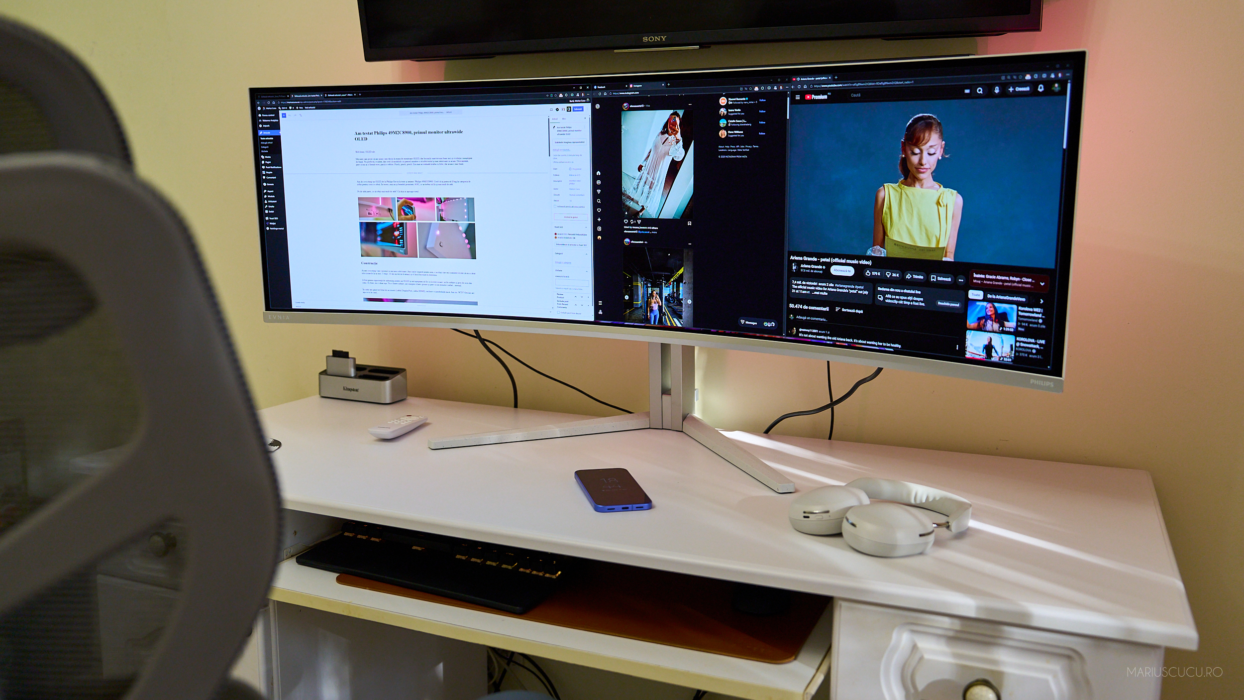 ecran monitor philips